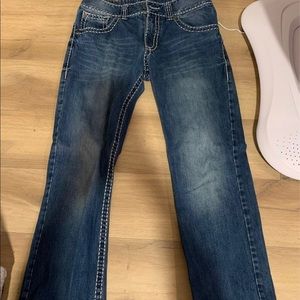 Men's Wrangler Rock 47 Denim Boot Cut Jeans. 32x32